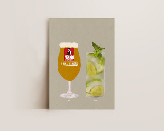 Madri & Mojito Print