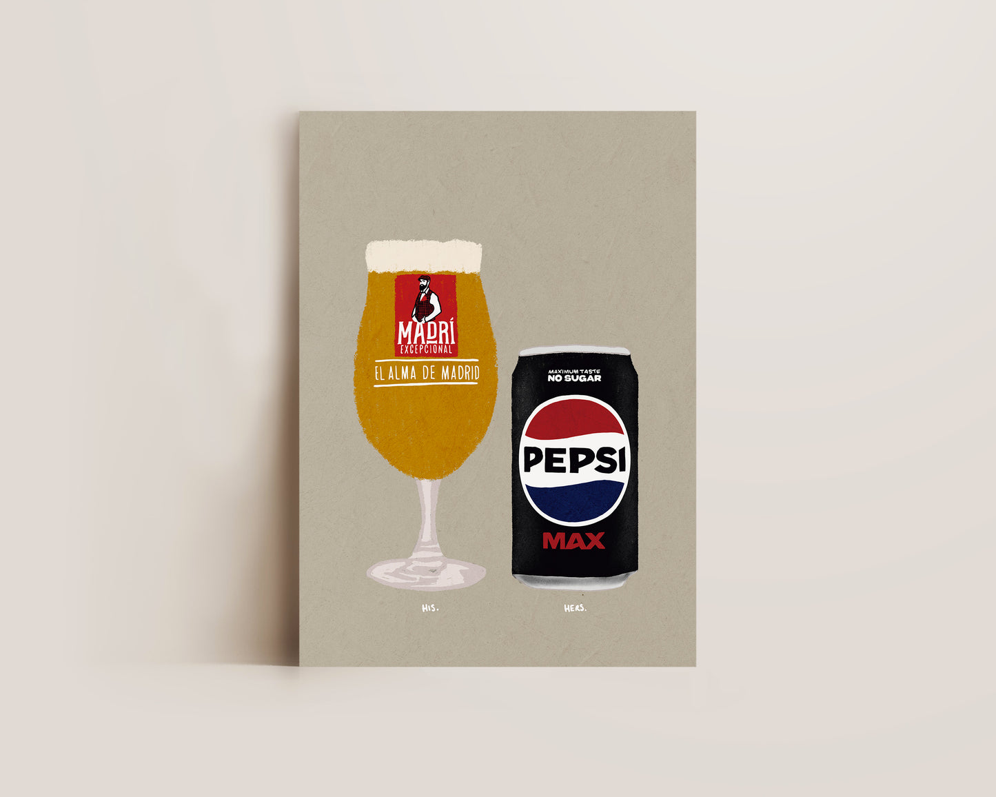 Madri & Pepsi Max Print