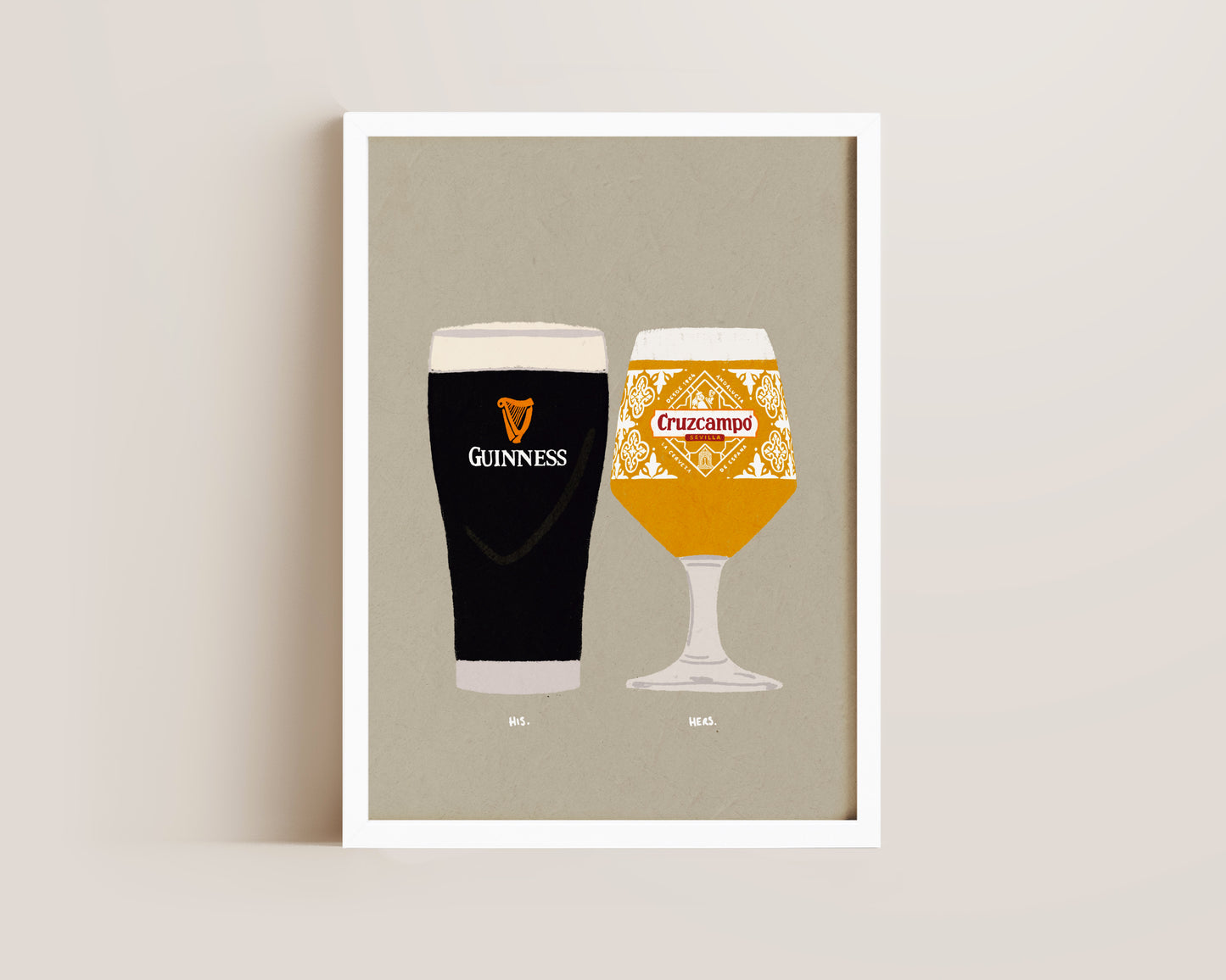 Guinness & Cruzcampo Print