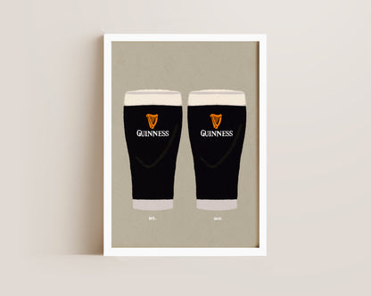 Guinness & Guinness Print