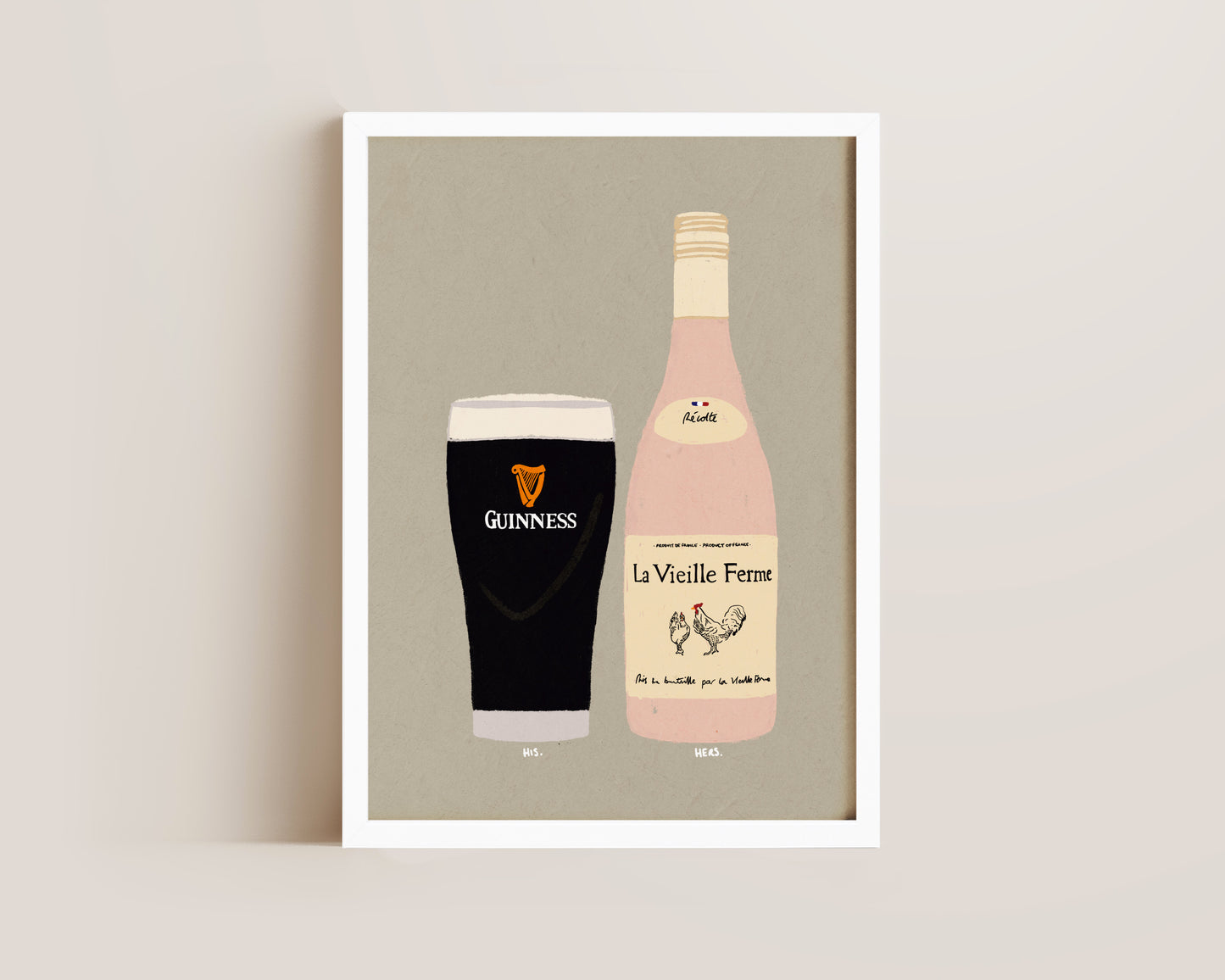 His & Hers Drink Print