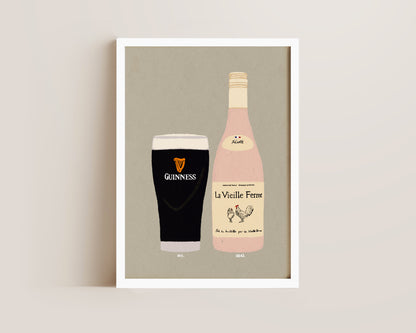His & Hers Drink Print