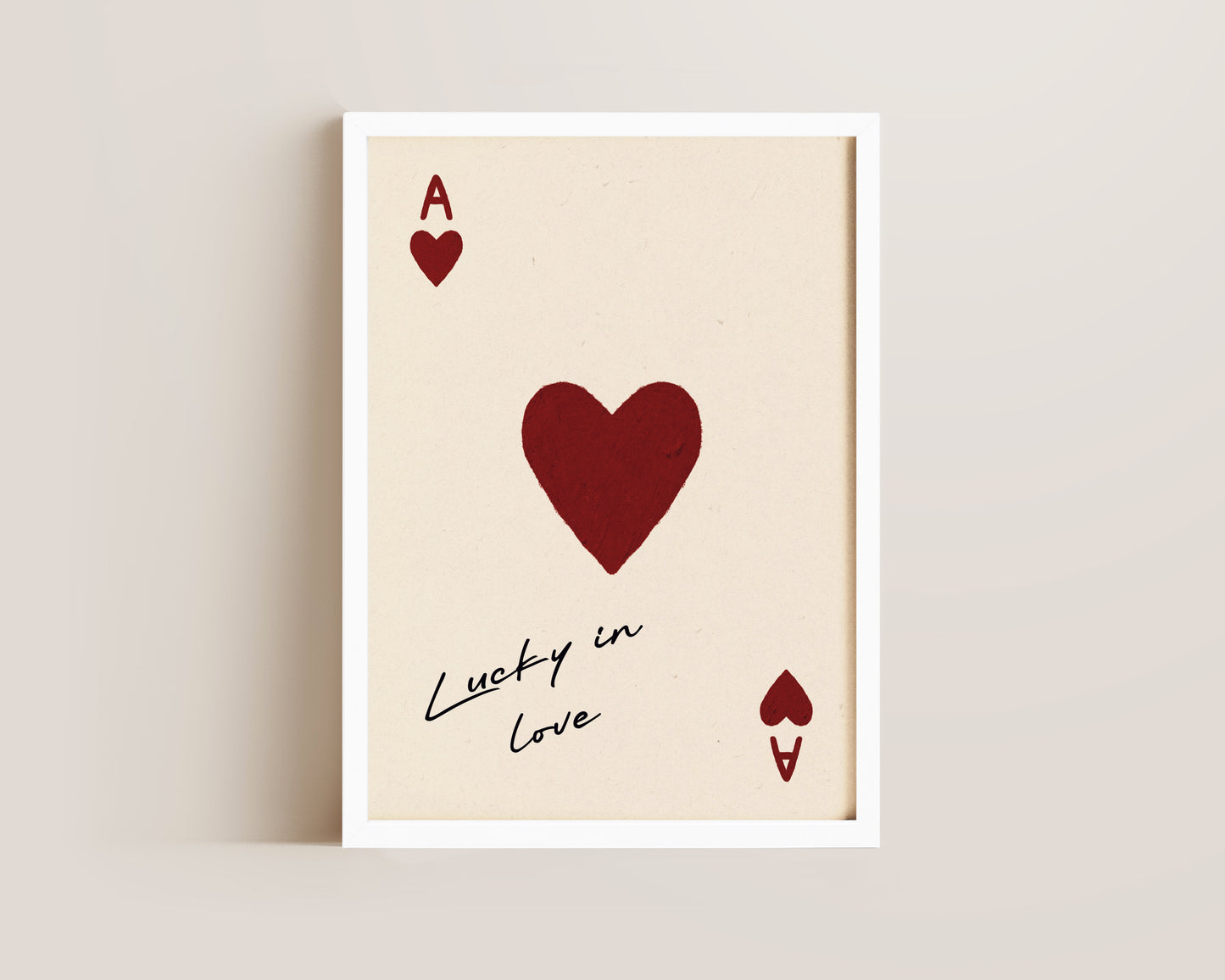 Lucky In Love Print