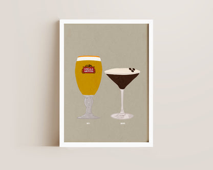 Stella & Espresso Martini Print
