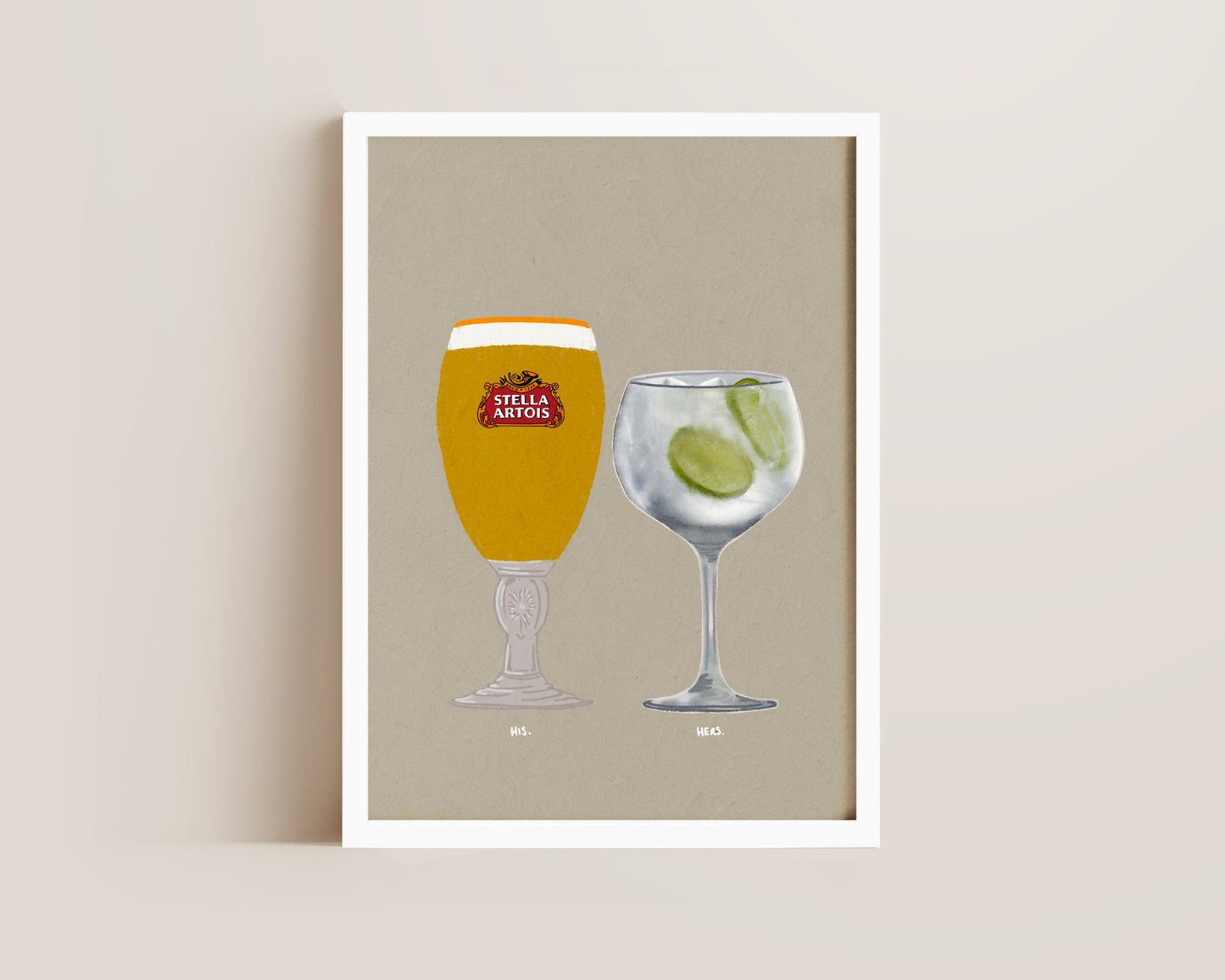Stella & Gin & Tonic Print