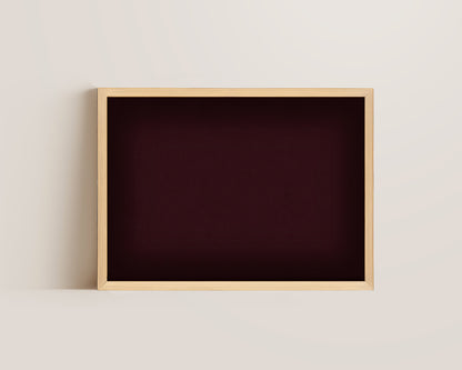 Mulberry Abstract Wall Art Print