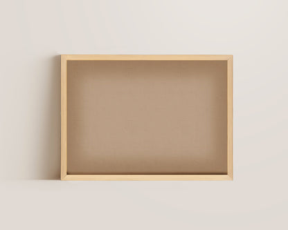 Neutral Linen Abstract Wall Art Print