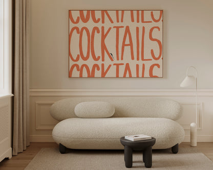 Cocktails Canvas