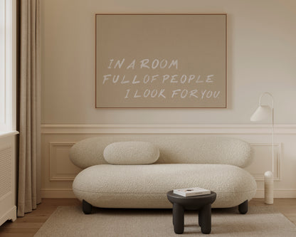 Room Full Of People Canvas