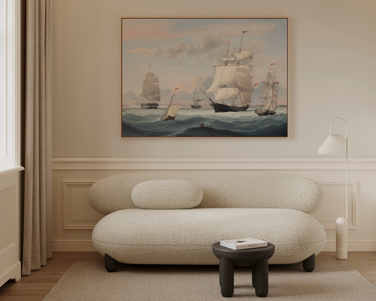 New York Harbour Canvas