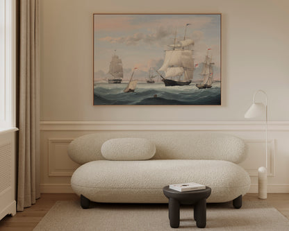 New York Harbour Canvas