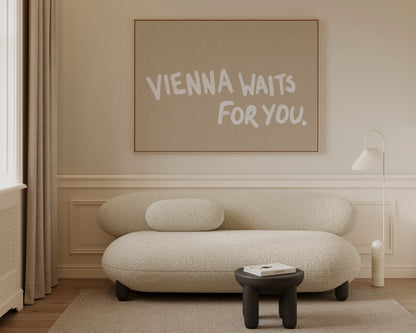 Vienna Waits For You Canvas