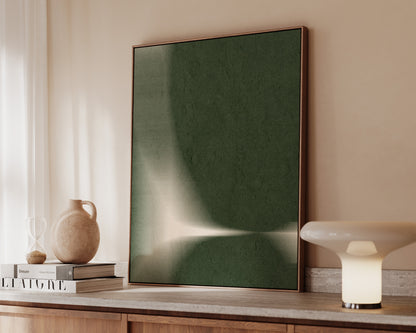 Green Blur Canvas