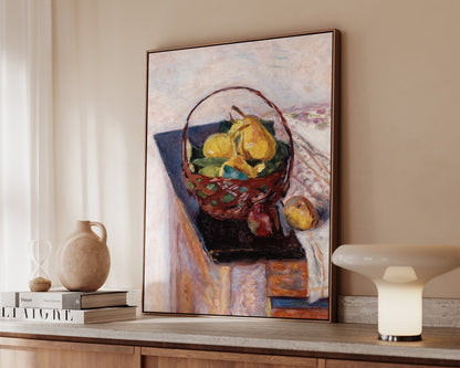 Basket of Fruit Canvas