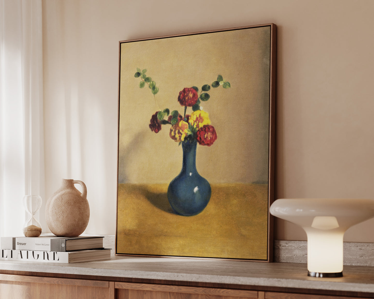 Blue Vase Canvas