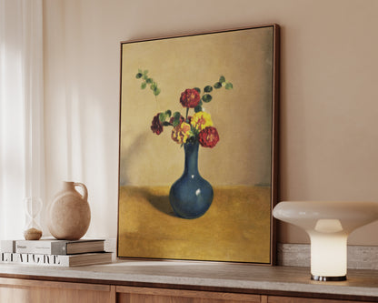 Blue Vase Canvas