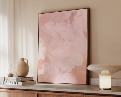 Blushing Pink No. 1 Canvas