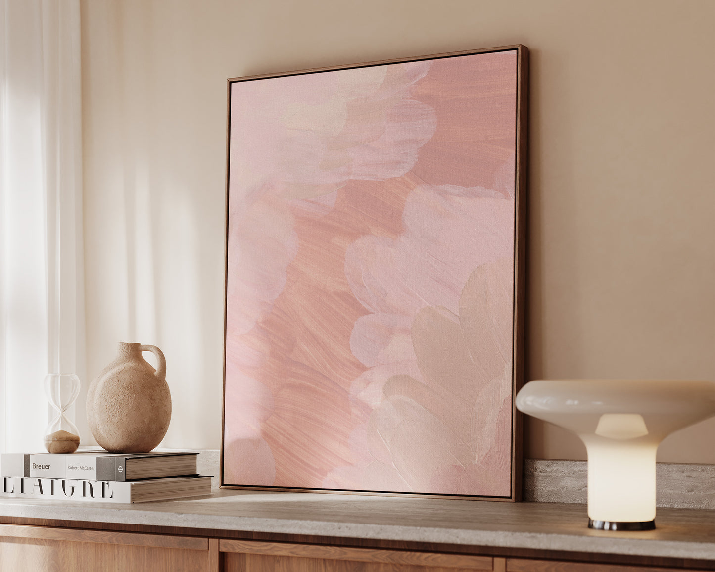Blushing Pink No. 2 Canvas