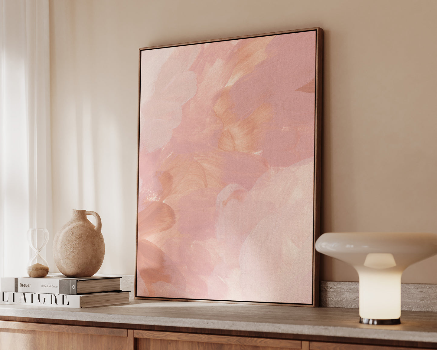 Blushing Pink No. 3 Canvas