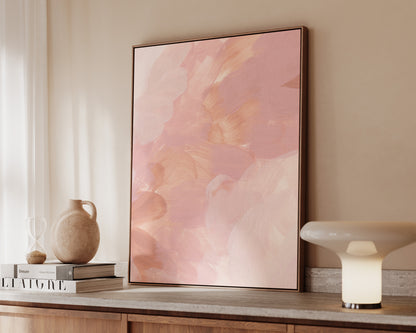 Blushing Pink No. 3 Canvas