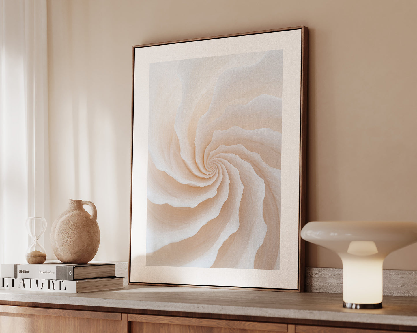Botanical Spiral No. 1 Canvas
