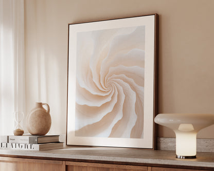 Botanical Spiral No. 1 Canvas