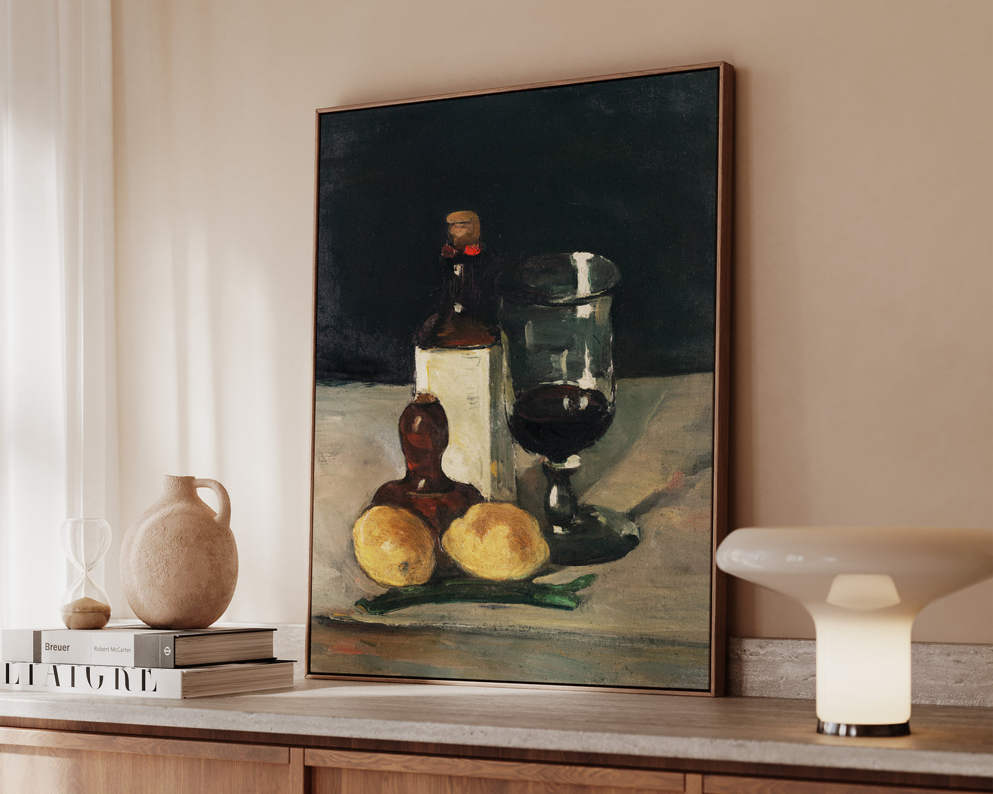 Lemons & Glass Canvas