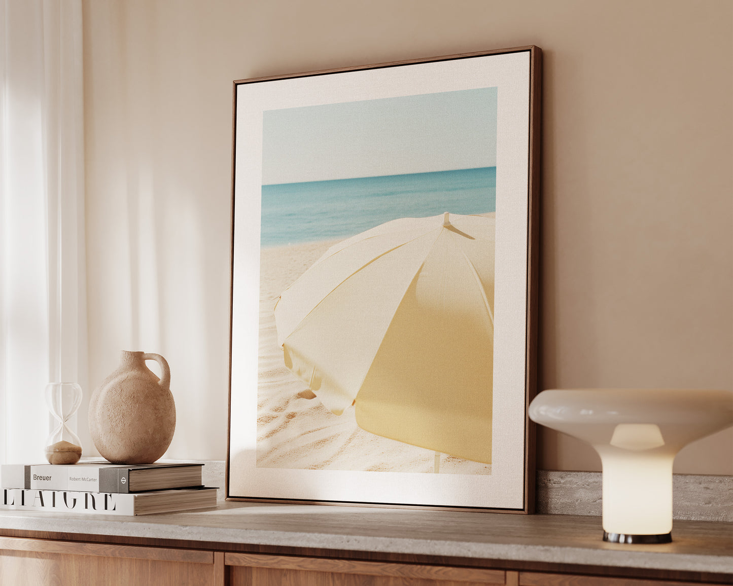 Butter Yellow Parasol Canvas