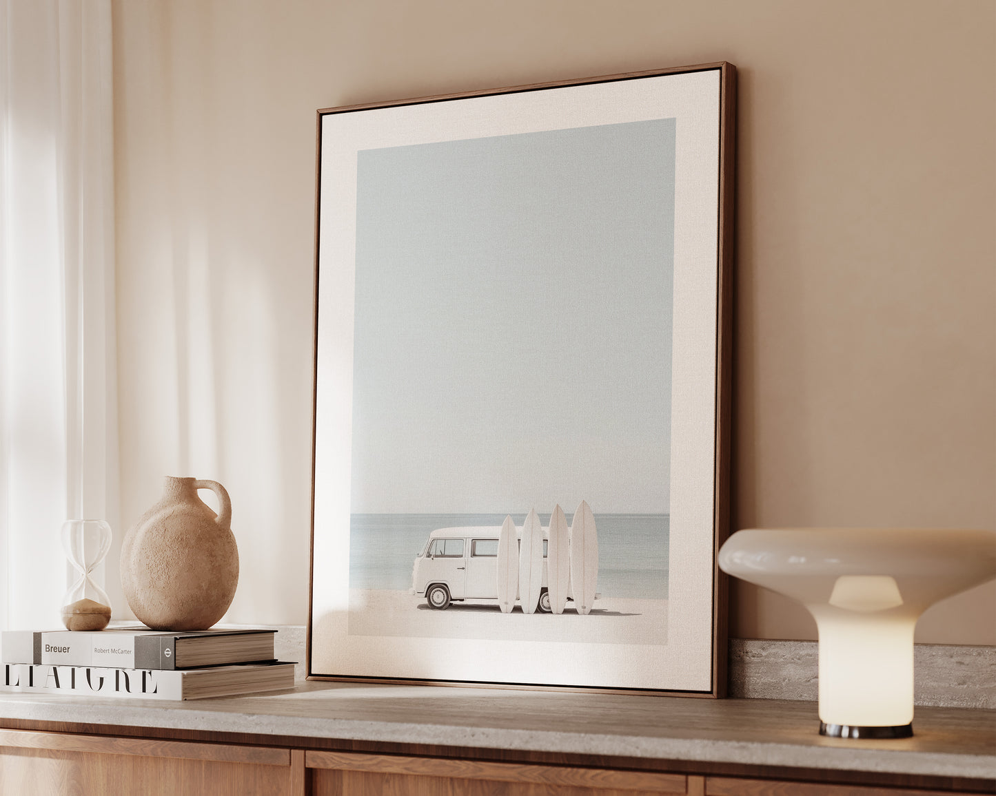 Camper Van Surf Canvas