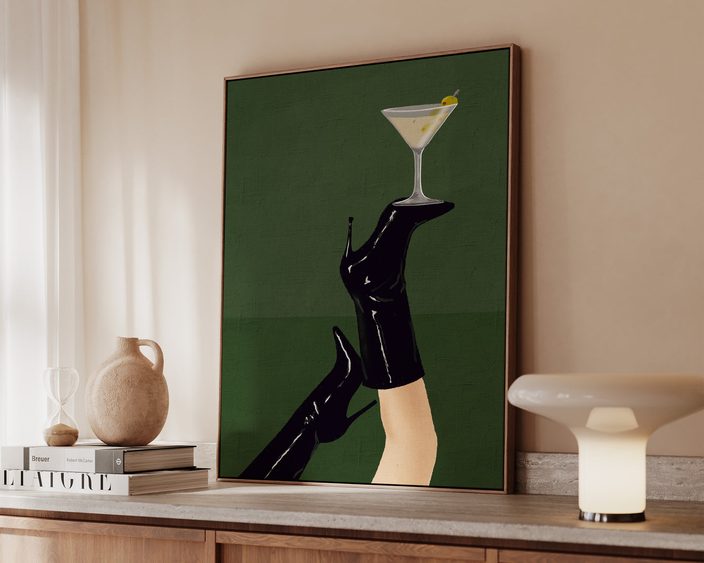 Dirty Martini Boots Canvas
