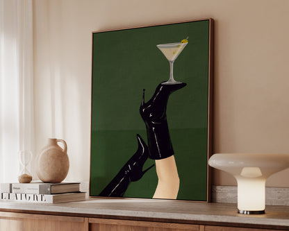 Dirty Martini Boots Canvas
