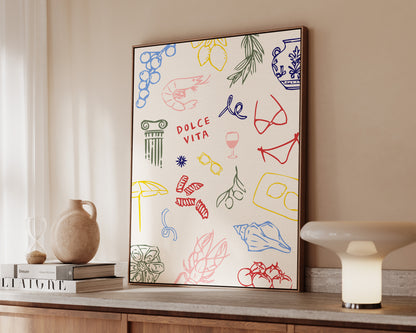 Dolce Vita Canvas
