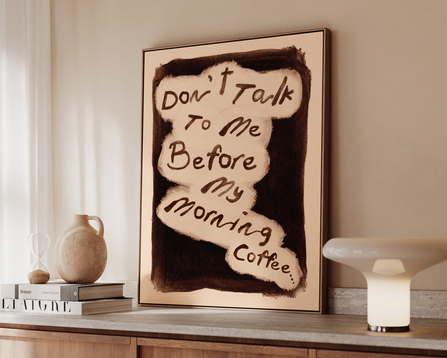 Morning Coffee Canvas