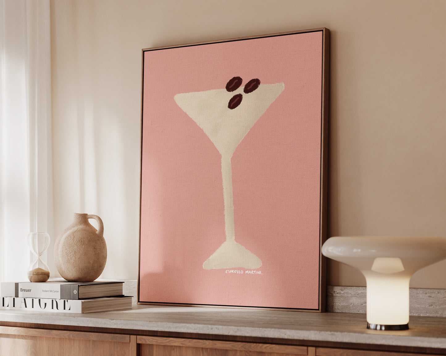 Espresso Martini Oil Canvas