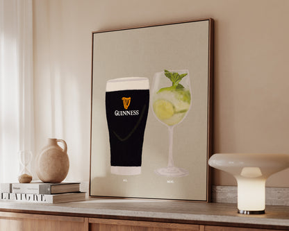 Guinness & Hugo Spritz Canvas
