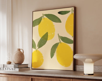 Lemons Canvas