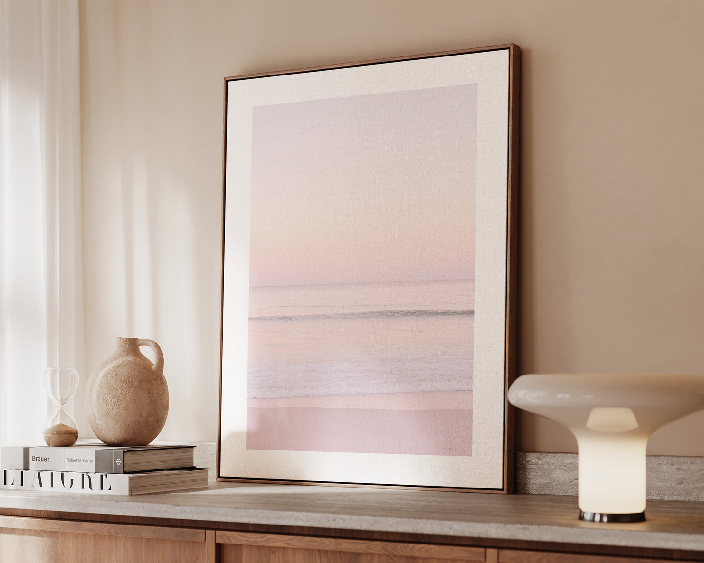 Lilac Sunset Canvas