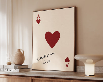 Lucky In Love Canvas