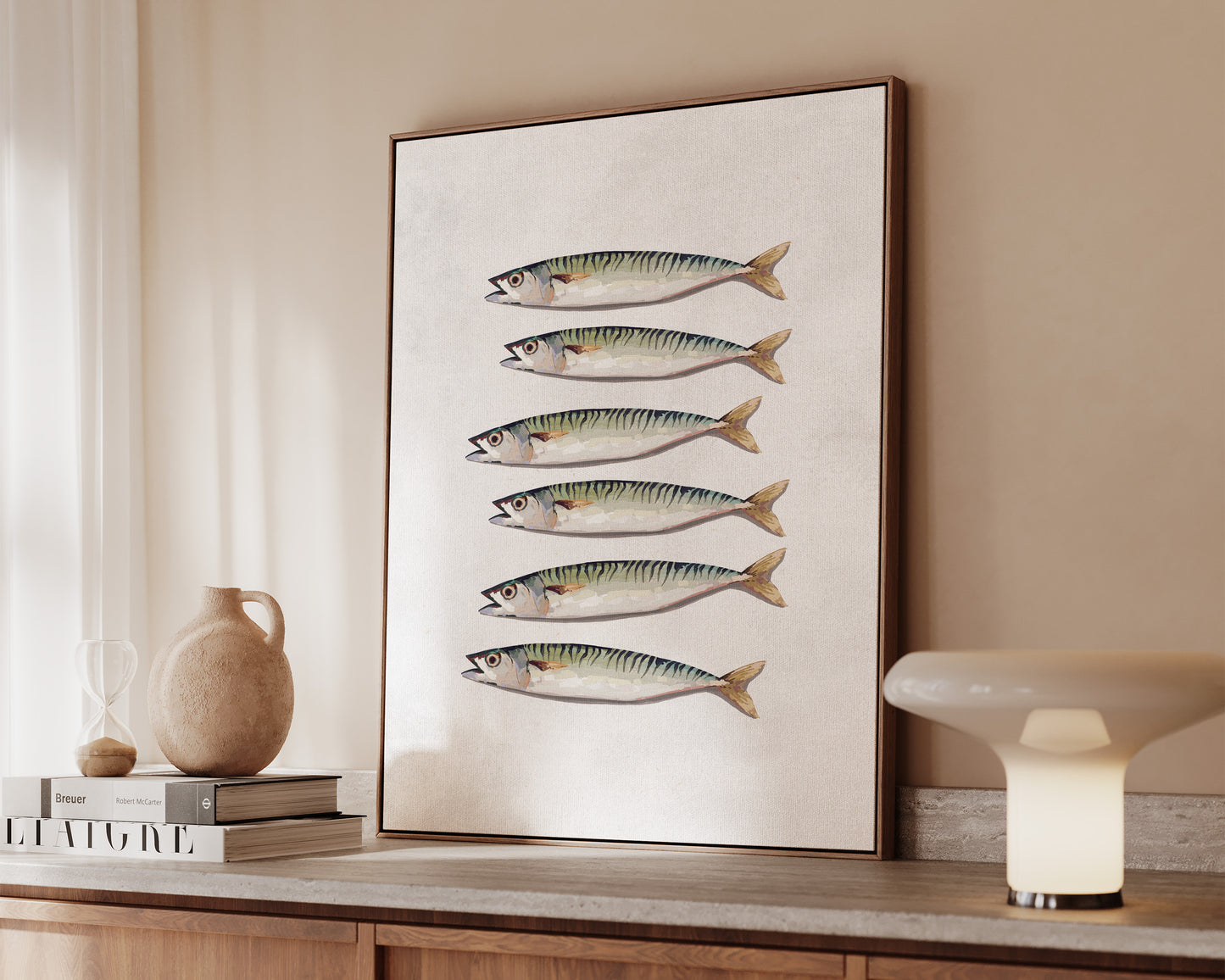 Mackerel Canvas