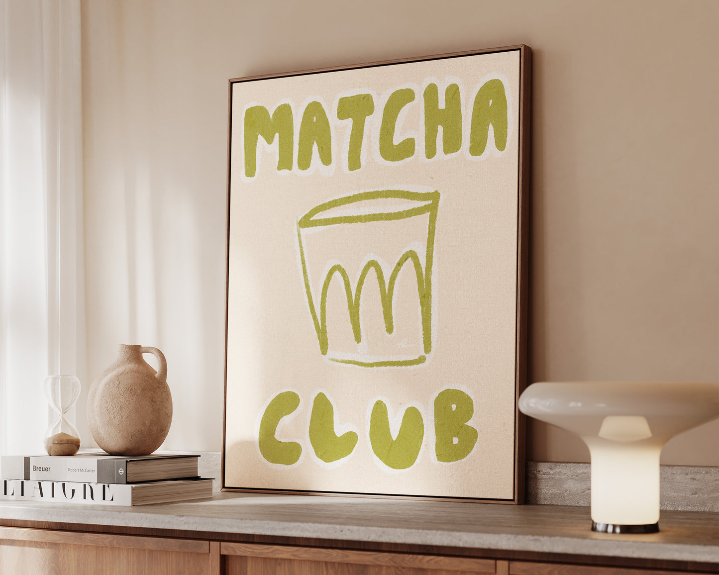 Matcha Club Canvas