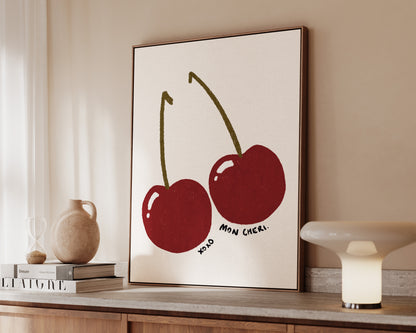 Mon Cheri XOXO Canvas