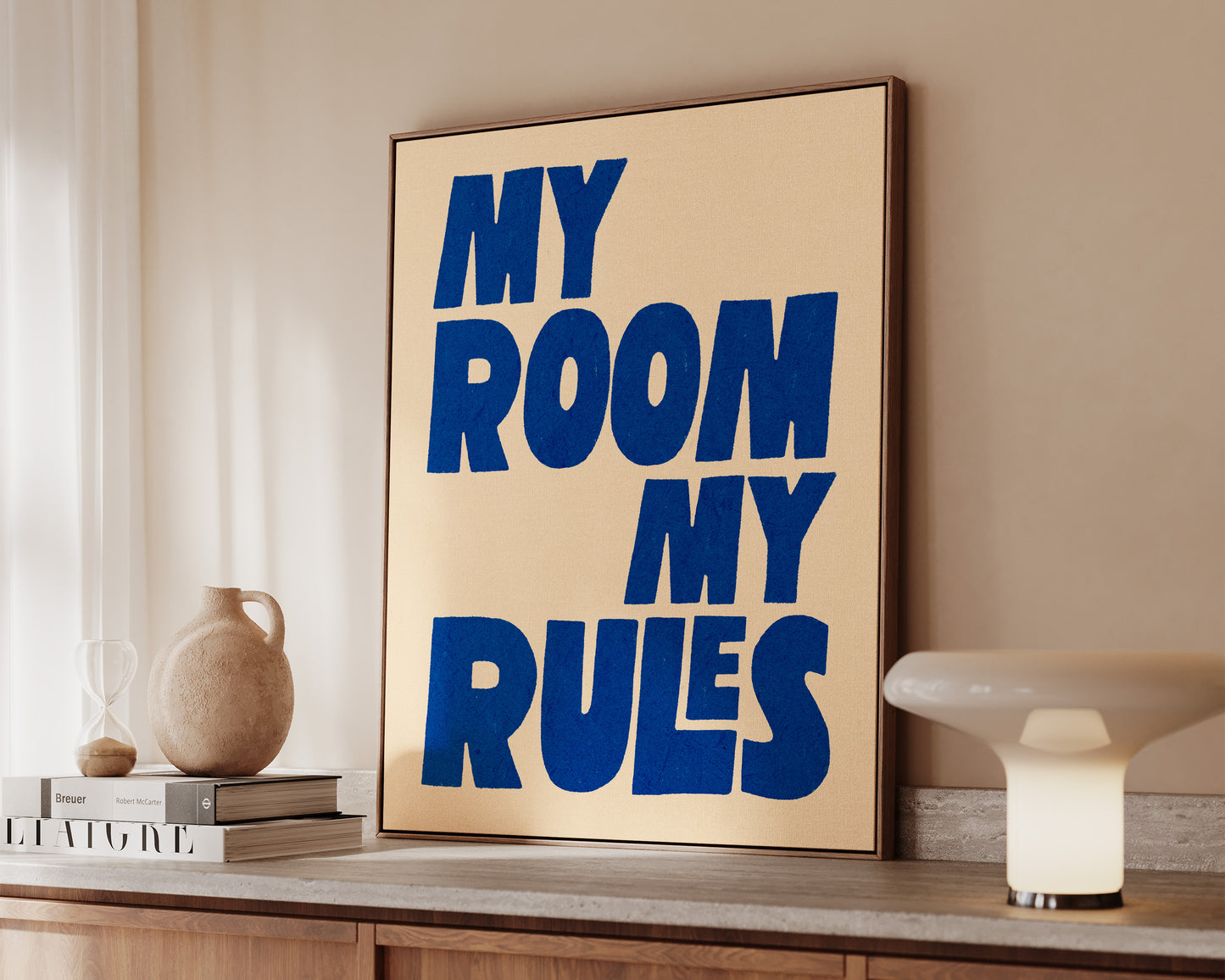 My Room My Rules Canvas
