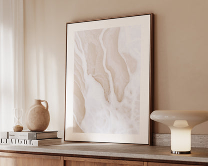 Neutral Waves No. 3 Canvas