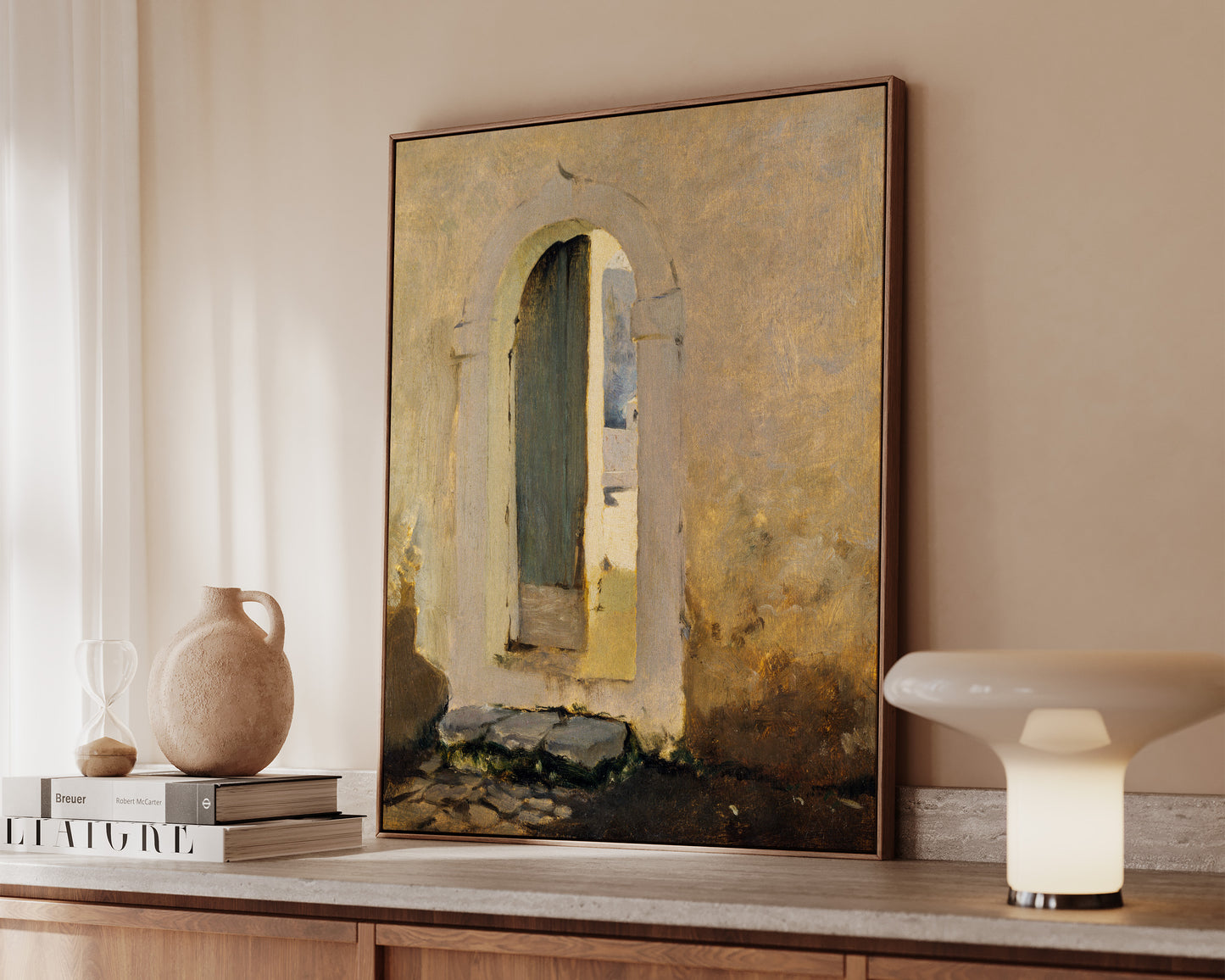 Doorway To Morocco Canvas