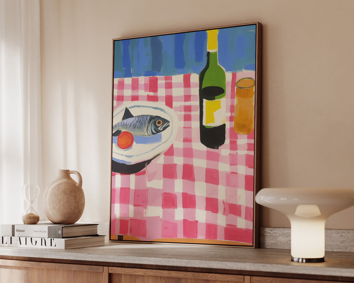 Parisian Picnic Canvas