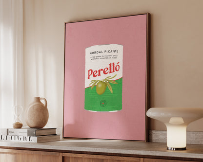 Perello Olives Canvas