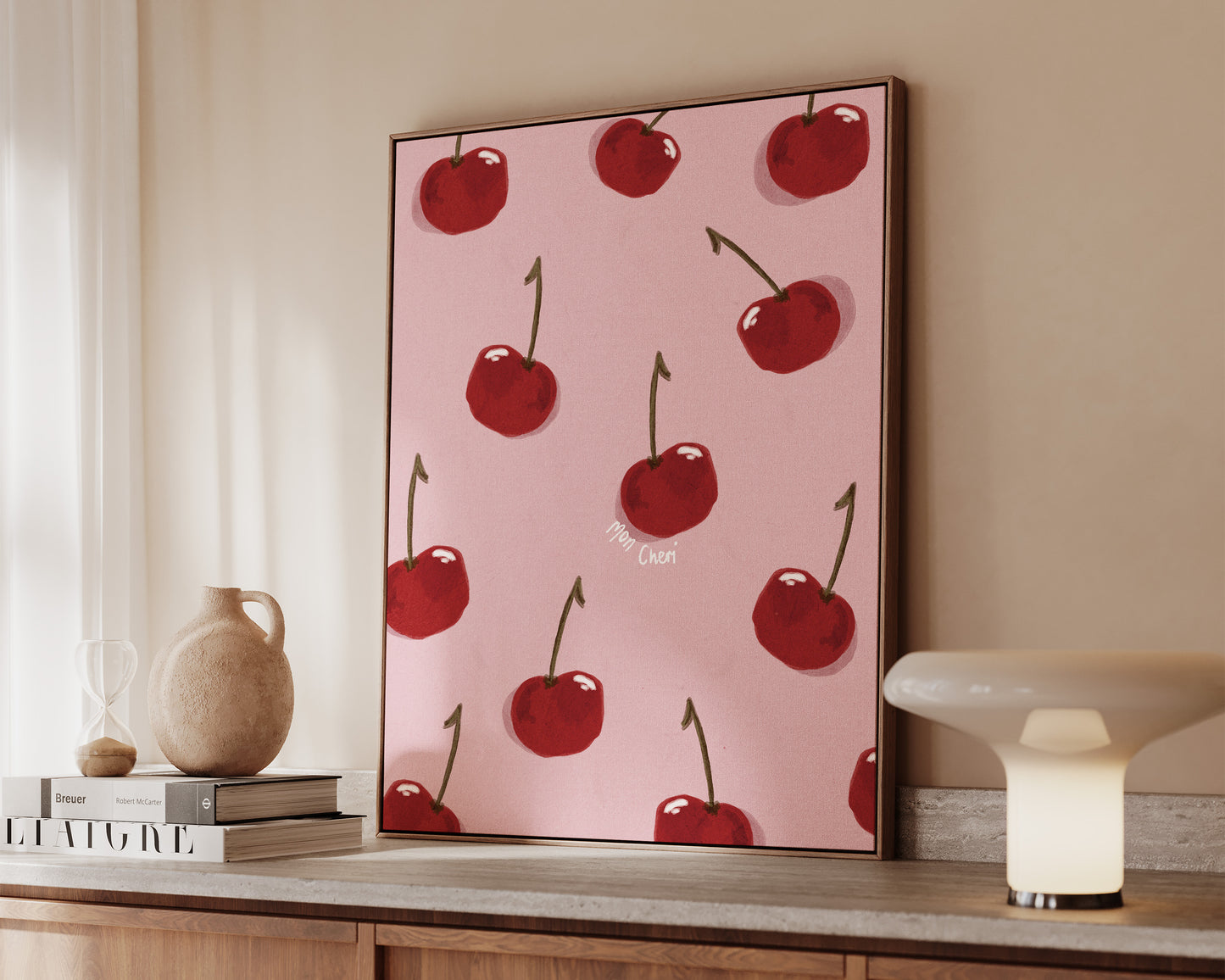 Pink Mon Cheri Canvas