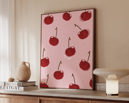 Pink Mon Cheri Canvas