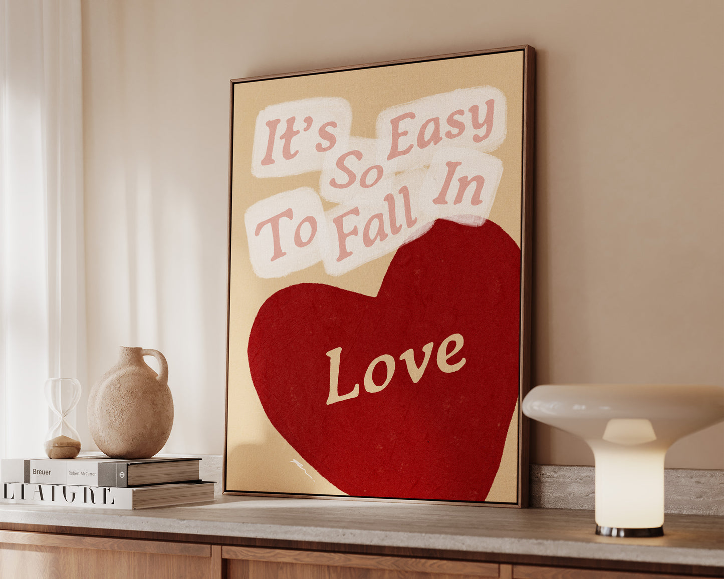 So Easy To Fall Canvas