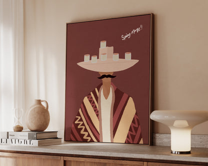Sombrero Margs Canvas